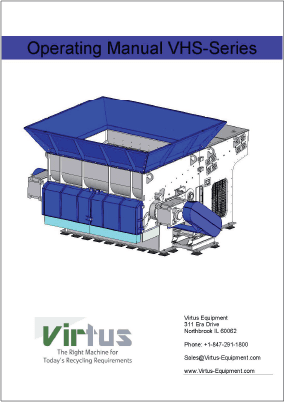 Virtus Equipment VHS Series Operating Manual